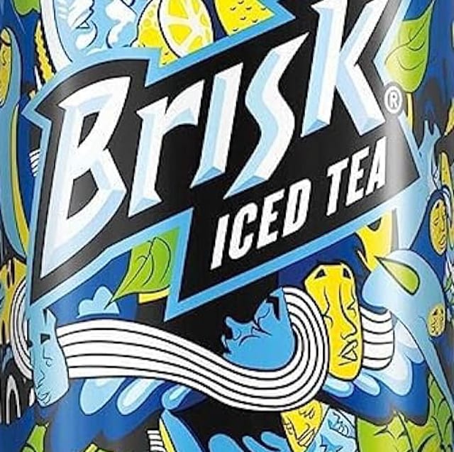 Brisk Tea.